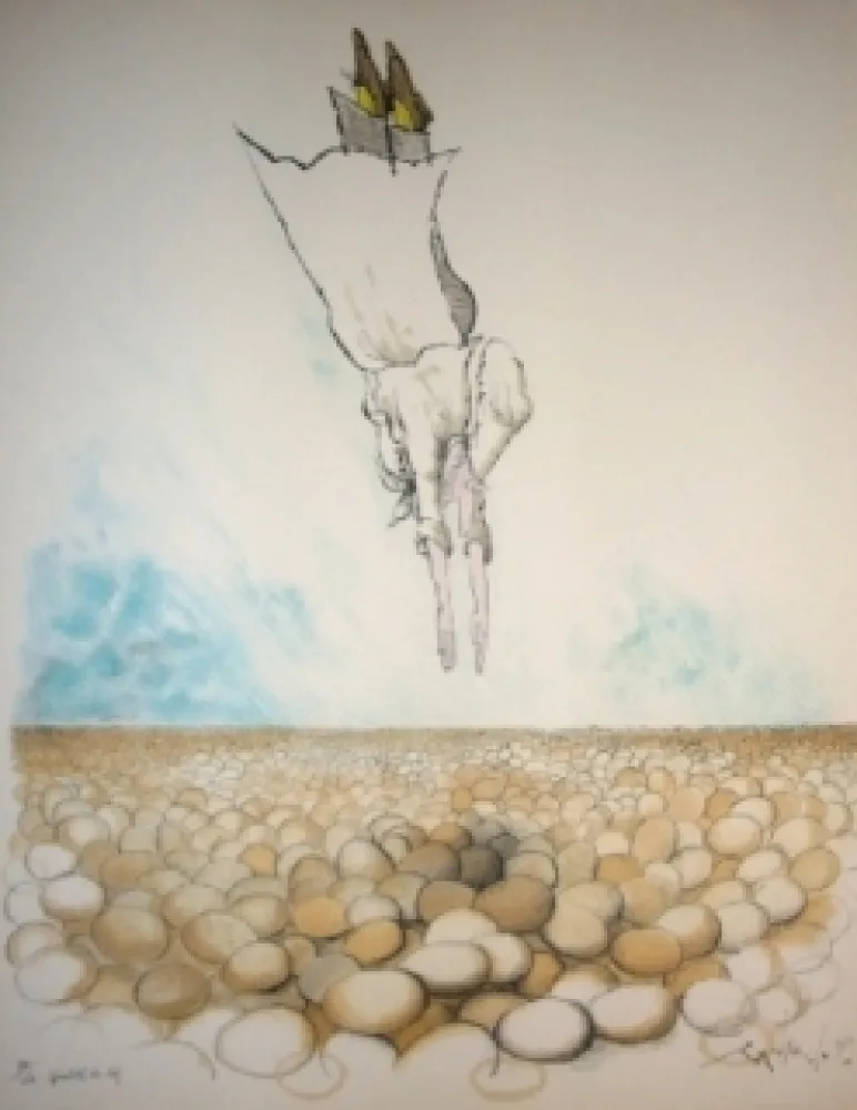 リトグラフ Searle - Spécialité du chef