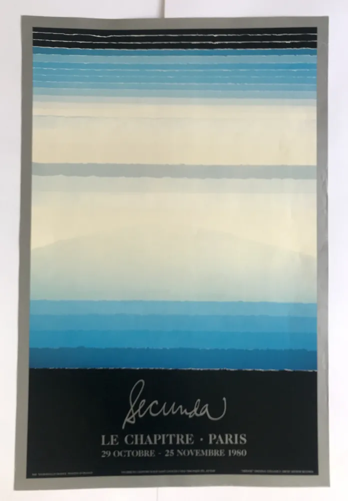 掲示 Secunda - Mirage - Galerie Le Chapitre