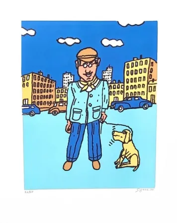 リトグラフ Segui - ENRIQUE / Grand-Père Maïdana