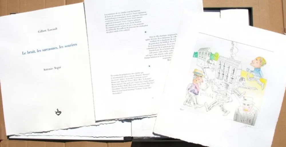 挿絵入り本 Segui - LE BRUIT, LES SARCASMES, LES SOURIRES