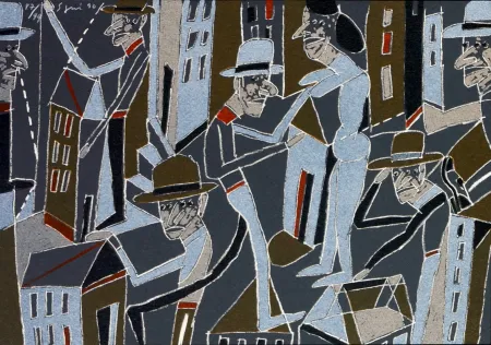 リトグラフ Segui - Le froid bleu des contre nuits 3