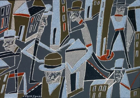 リトグラフ Segui - Le froid bleu des contre nuits 7