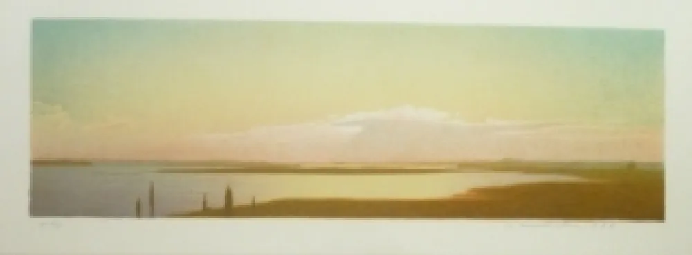 リトグラフ Segui - Manana seguiré recordando 