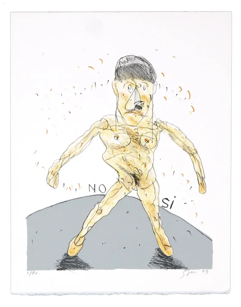 リトグラフ Segui - No - Si