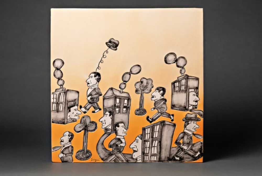 セラミック Segui - Pièce murale