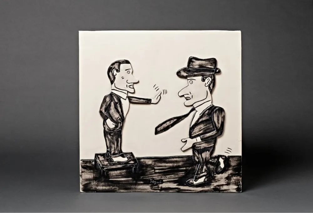 セラミック Segui - Pièce murale