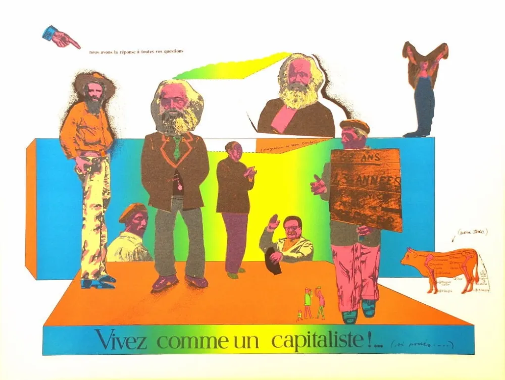 リトグラフ Segui - Sans Démagogie