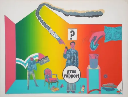 リトグラフ Segui - Sans Démagogie