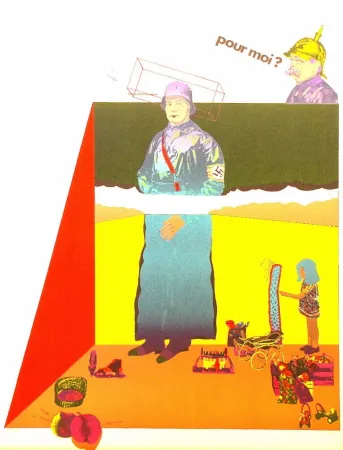 リトグラフ Segui - Sans Démagogie