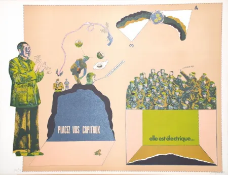 リトグラフ Segui - Sans Démagogie