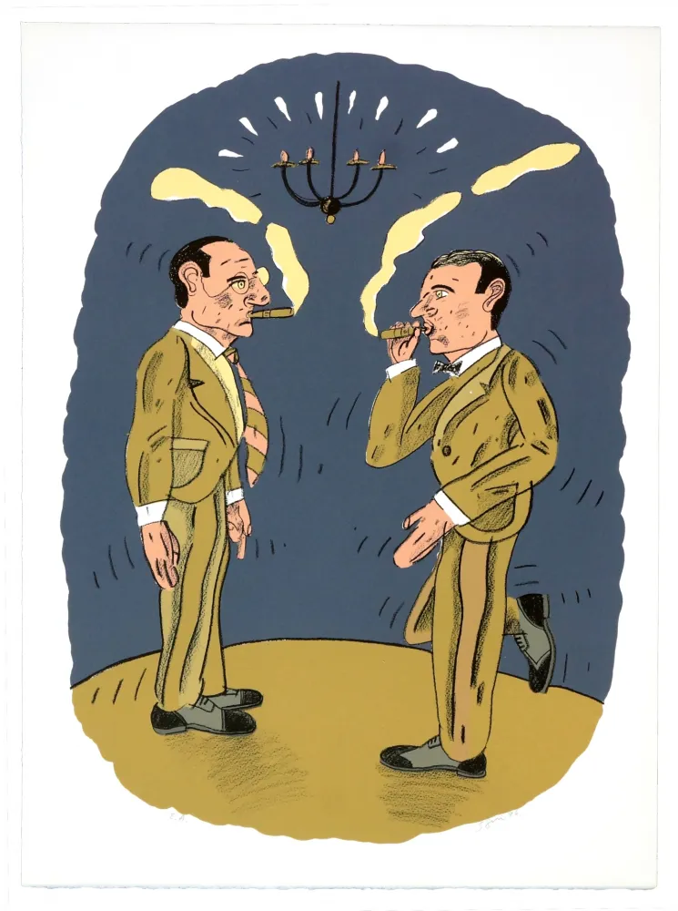 リトグラフ Segui - Sans titre