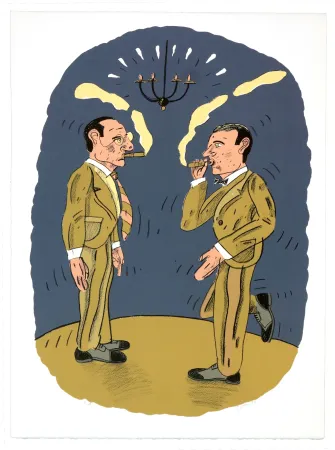 リトグラフ Segui - Sans titre