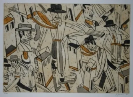 エッチング Segui - Sans titre