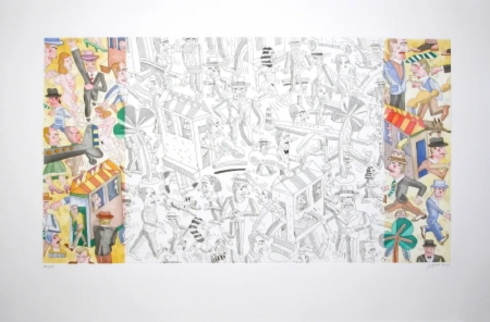 エッチングと　アクチアント Segui - Touristes égarés