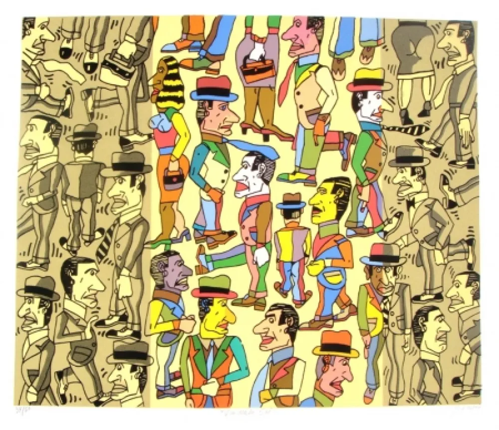 シルクスクリーン Segui - Un dia de Sol