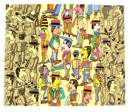 シルクスクリーン Segui - Un dia de Sol