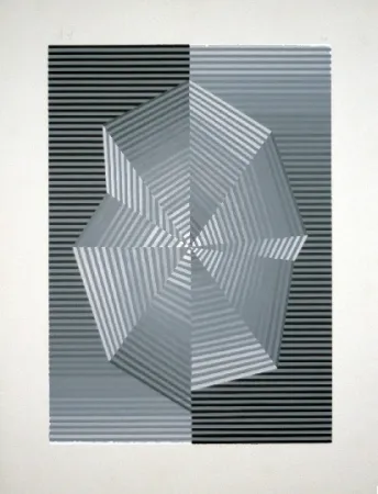 シルクスクリーン Sempere - Composicción II