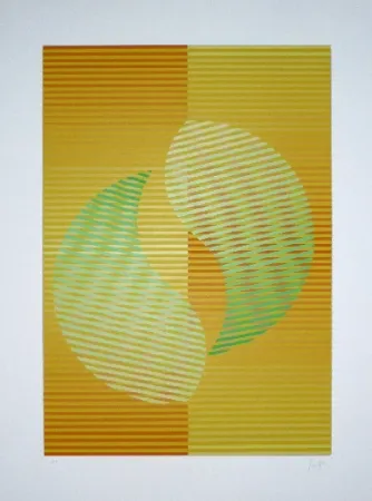 シルクスクリーン Sempere - Composicción III