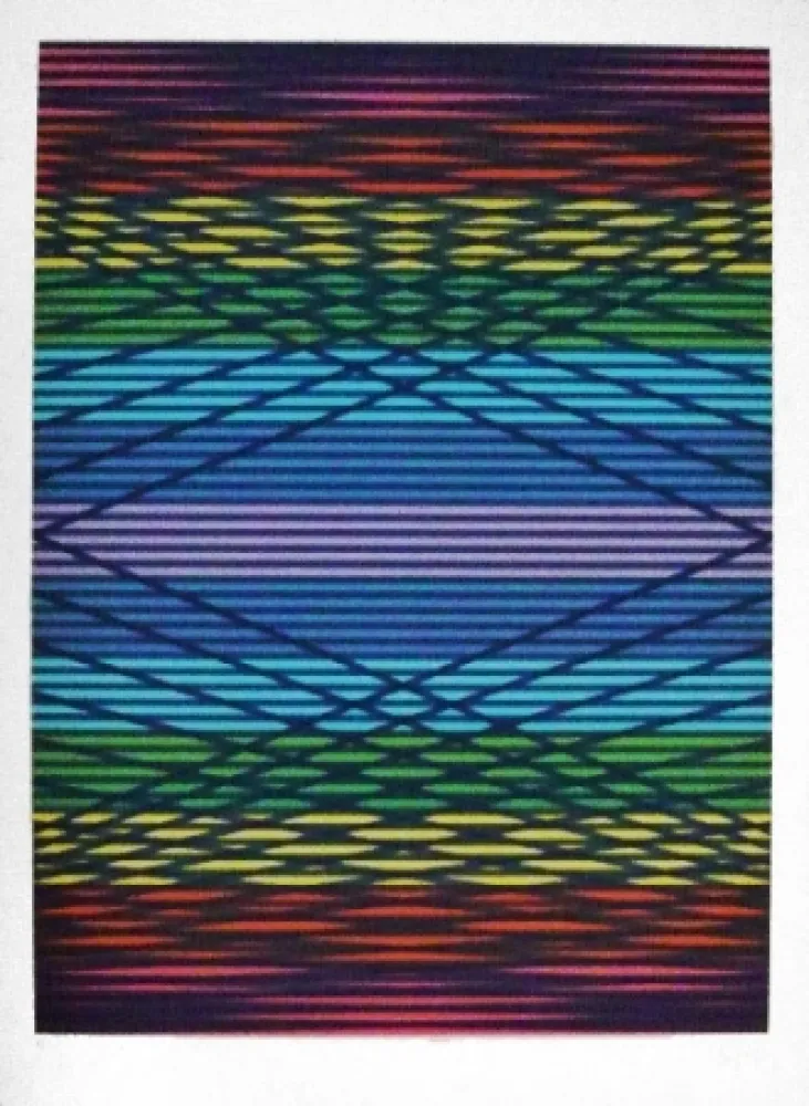 リトグラフ Sempere - Composición I