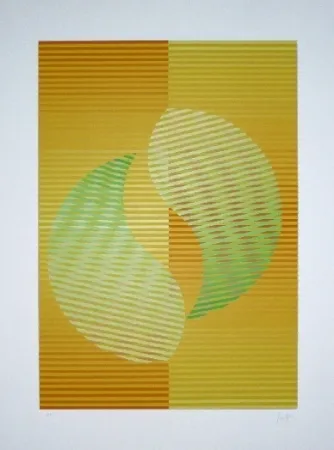 シルクスクリーン Sempere - Composition 2