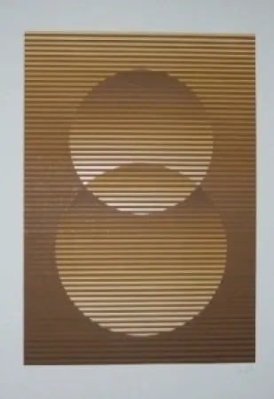 シルクスクリーン Sempere - Composition 3