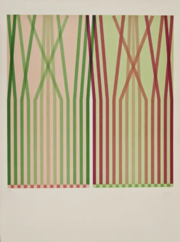 リトグラフ Sempere - Sin título