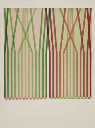 リトグラフ Sempere - Sin título