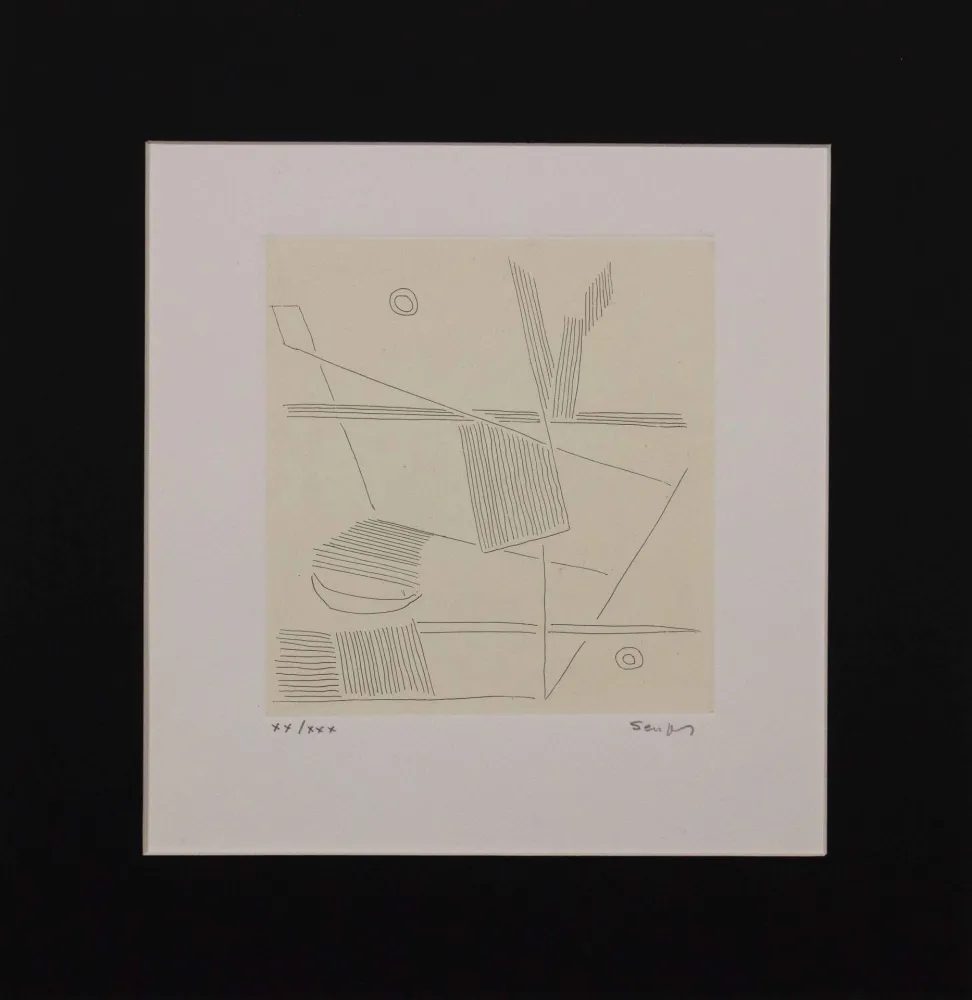 エッチング Seuphor - Ora di noi