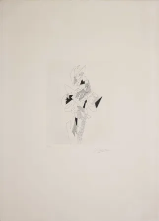 エッチング Severini - Arlecchino