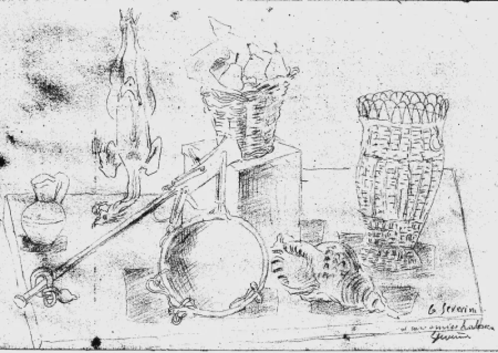 技術的なありません Severini - Natura morta