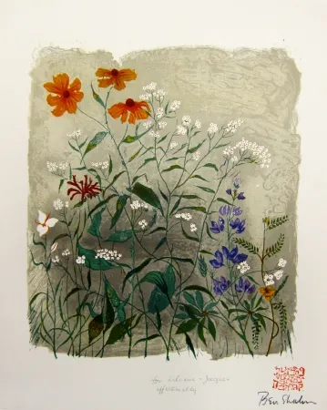 リトグラフ Shahn - From the Rainer Maria Rilke Portfolio, 