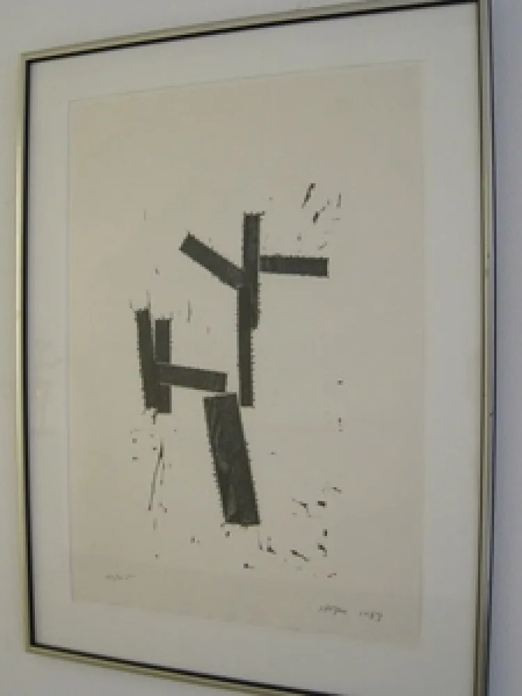 木版 Shapiro - Composition B