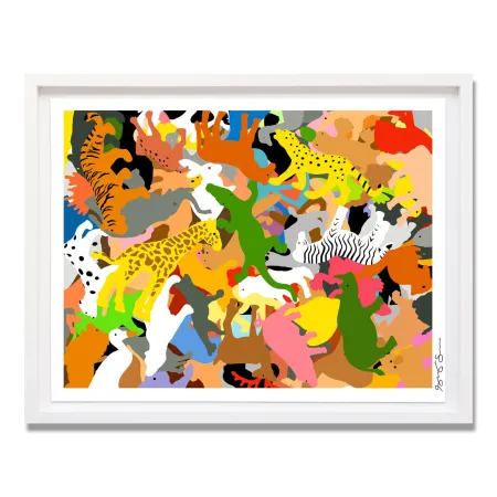 シルクスクリーン Shelby And Sandy - Animal Toys