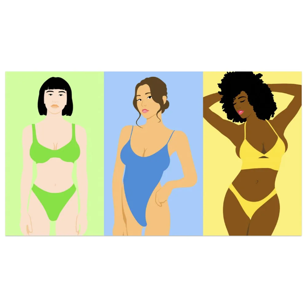 シルクスクリーン Shelby And Sandy - Bikini Girls #1