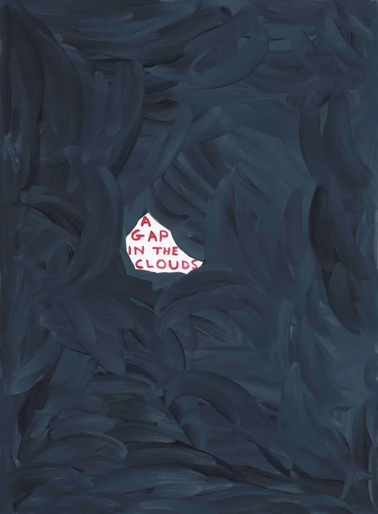 シルクスクリーン Shrigley - A Gap In The Clouds