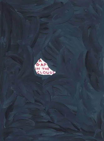 シルクスクリーン Shrigley - A Gap In The Clouds