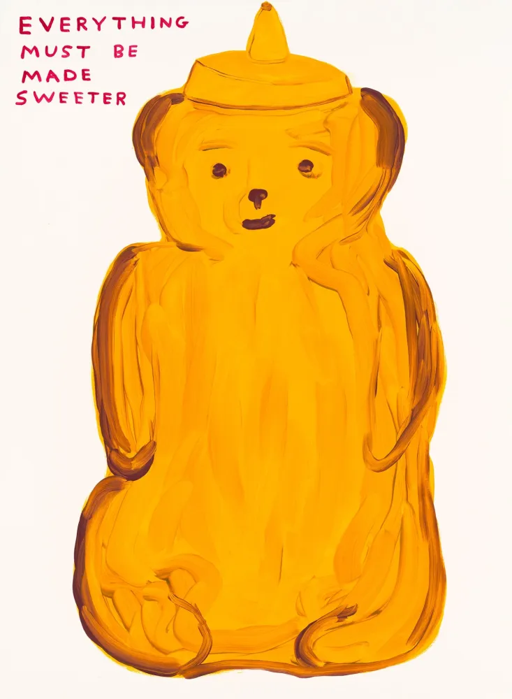 シルクスクリーン Shrigley - Everything Must Be Made Sweeter