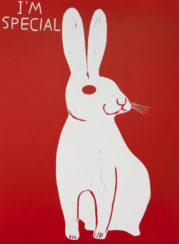 リノリウム彫版 Shrigley - I`m Special