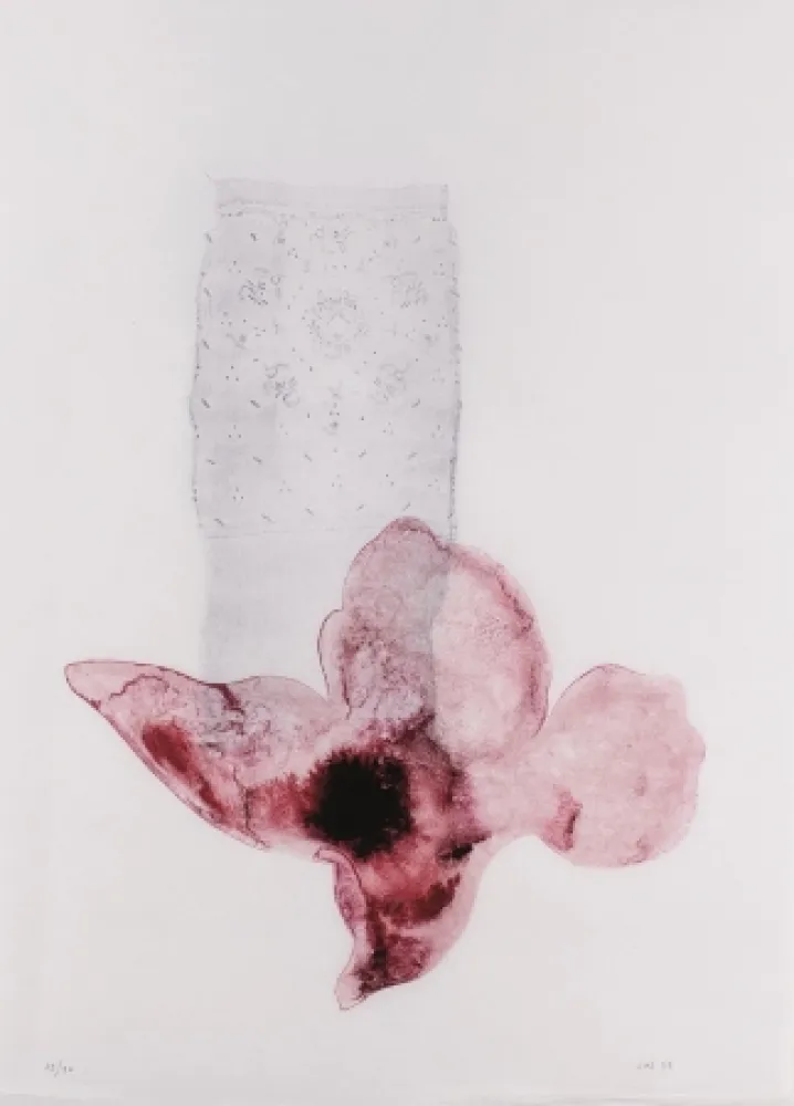 リトグラフ Sicilia - Composición (Flor)