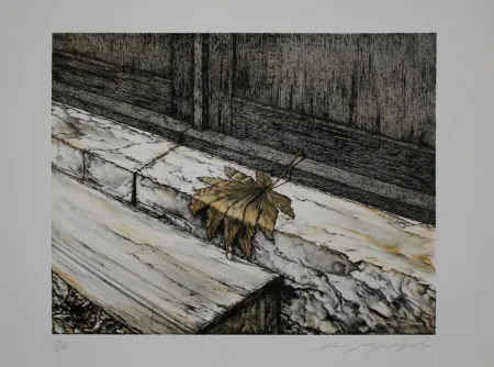 リトグラフ Siegert - Ahornblatt / Maple Leaf