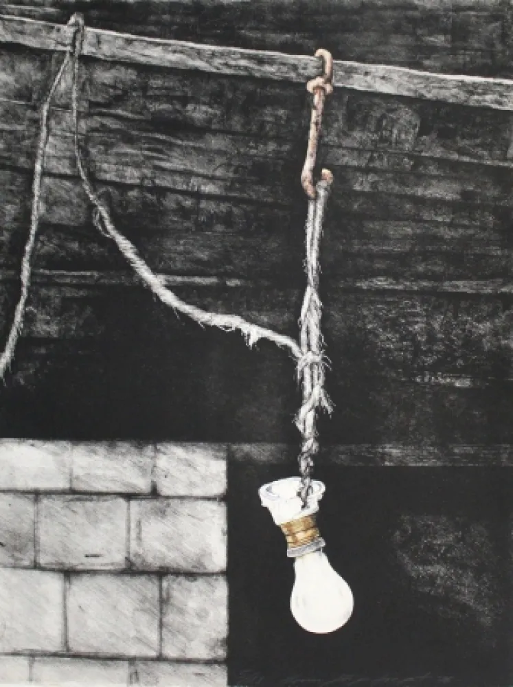 リトグラフ Siegert - Glühbirne