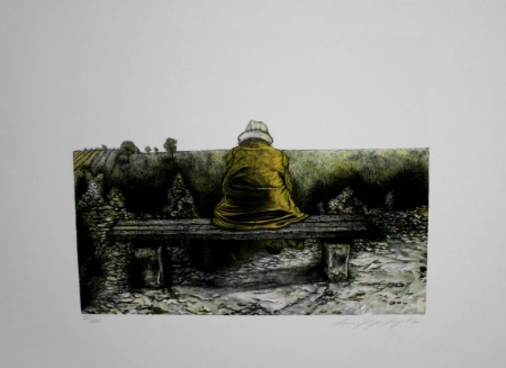 リトグラフ Siegert - Landschaft wie ich sie kenne