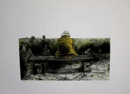 リトグラフ Siegert - Landschaft wie ich sie kenne