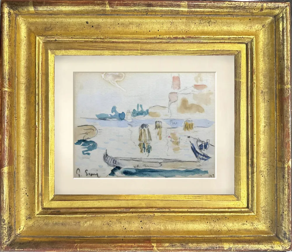 技術的なありません Signac - Original water colour
