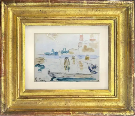 技術的なありません Signac - Original water colour