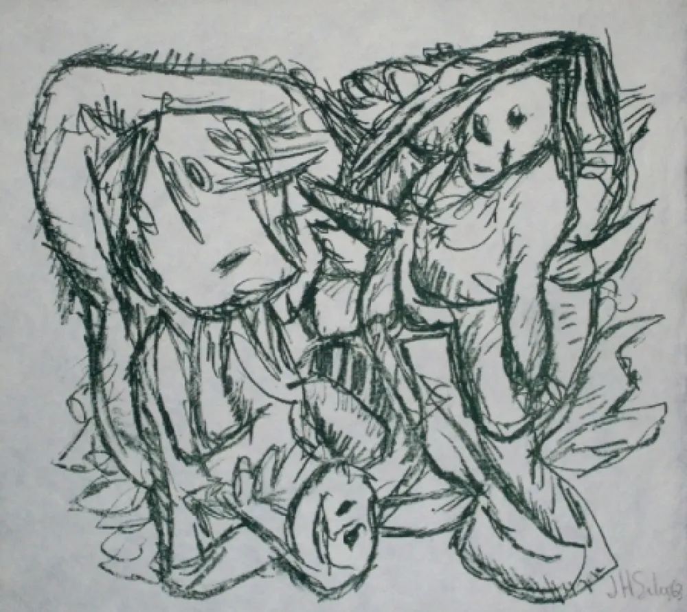 リトグラフ Silva - Sans titre 16