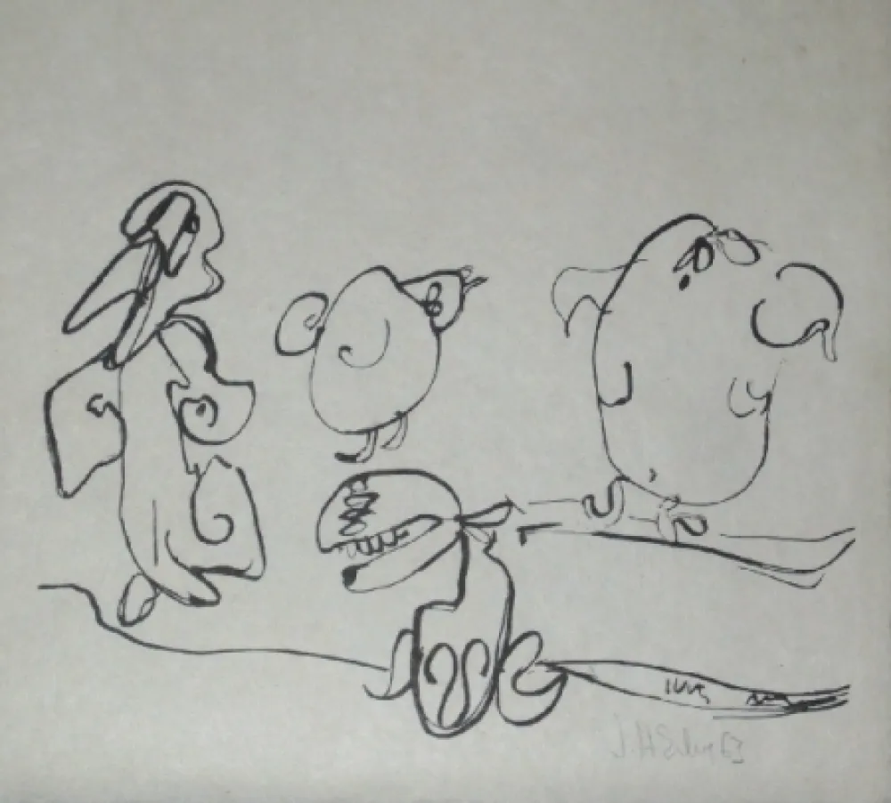 リトグラフ Silva - Sans titre 22