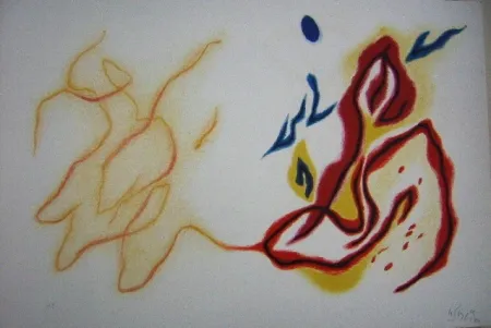 リトグラフ Singier - Blason du corps blessé