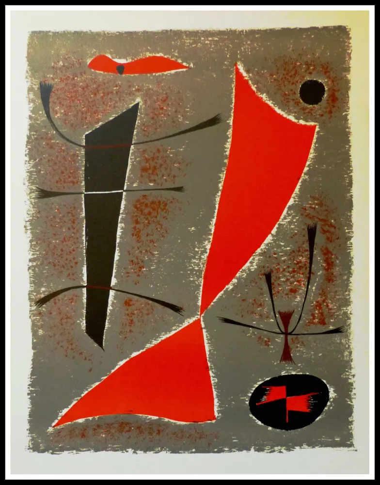 リトグラフ Singier - COMPOSITION 