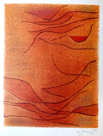 リトグラフ Singier - Exposition galerie de France